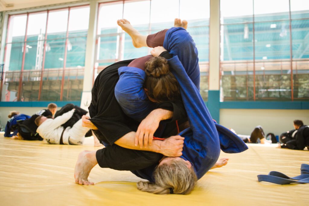 Brazilian jiu-jitsu grip strength